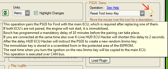 Reset Ford Immobilizer key in Bosch PSG 5